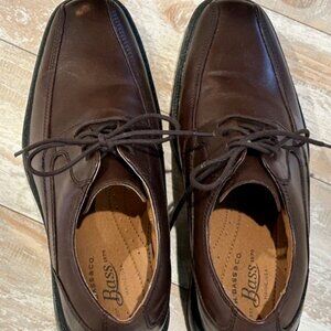 Mens Bass - Gordon Brown Leather Dress Shoes size 7.5M never worn